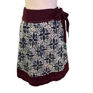 Edme & Esyllte Anthropologie Size 6 Talullah Wrap Skirt Boho Indie Cotton